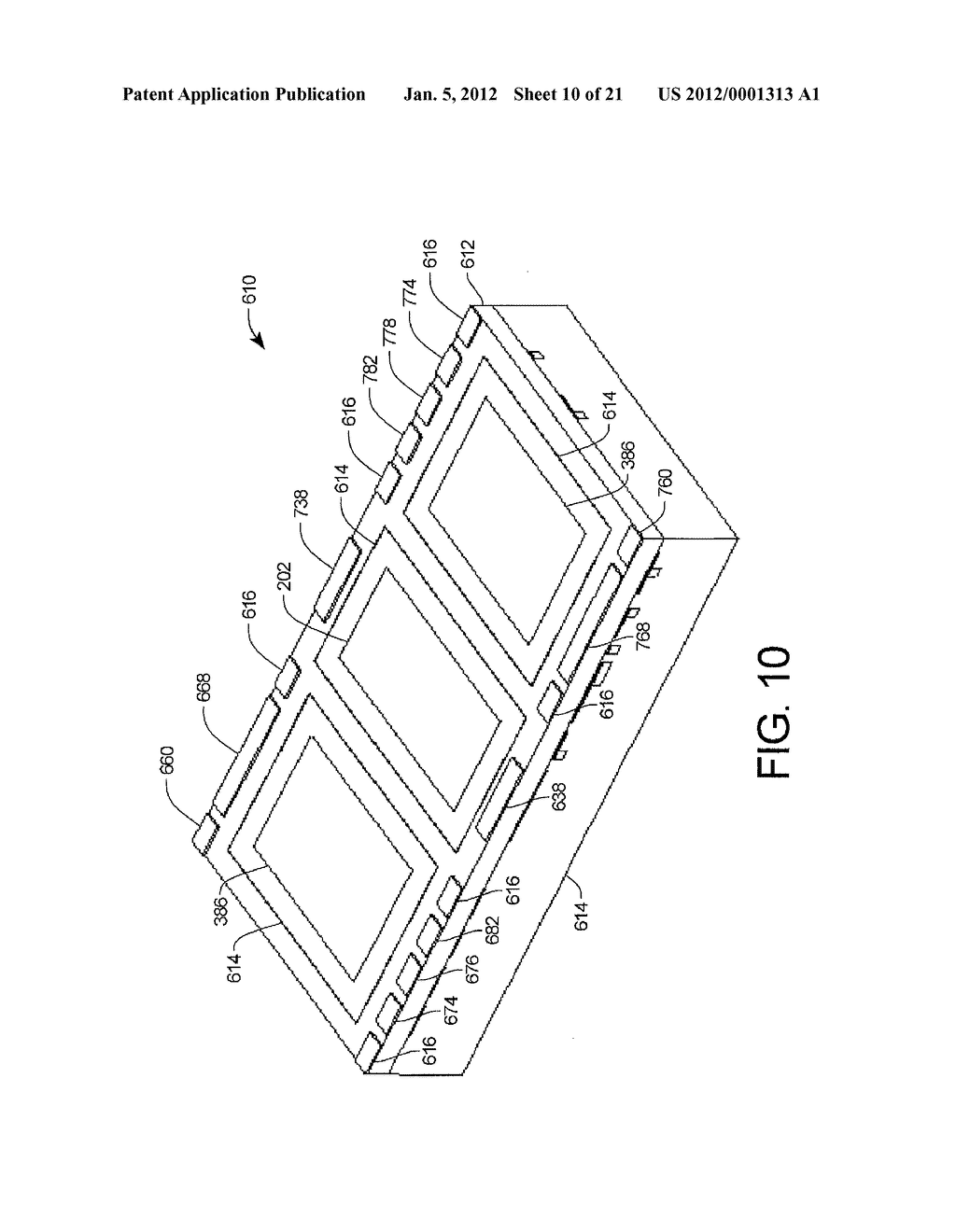 SEMICONDUCTOR PACKAGE WITH AN EMBEDDED PRINTED CIRCUIT BOARD AND STACKED     DIE - diagram, schematic, and image 11