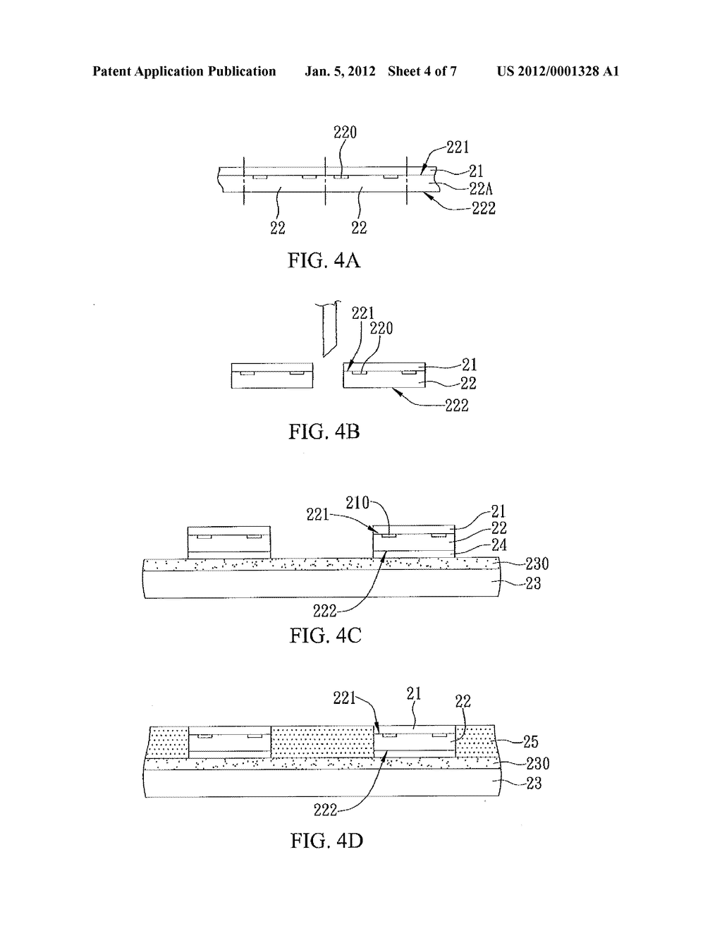 CHIP-SIZED PACKAGE AND FABRICATION METHOD THEREOF - diagram, schematic, and image 05