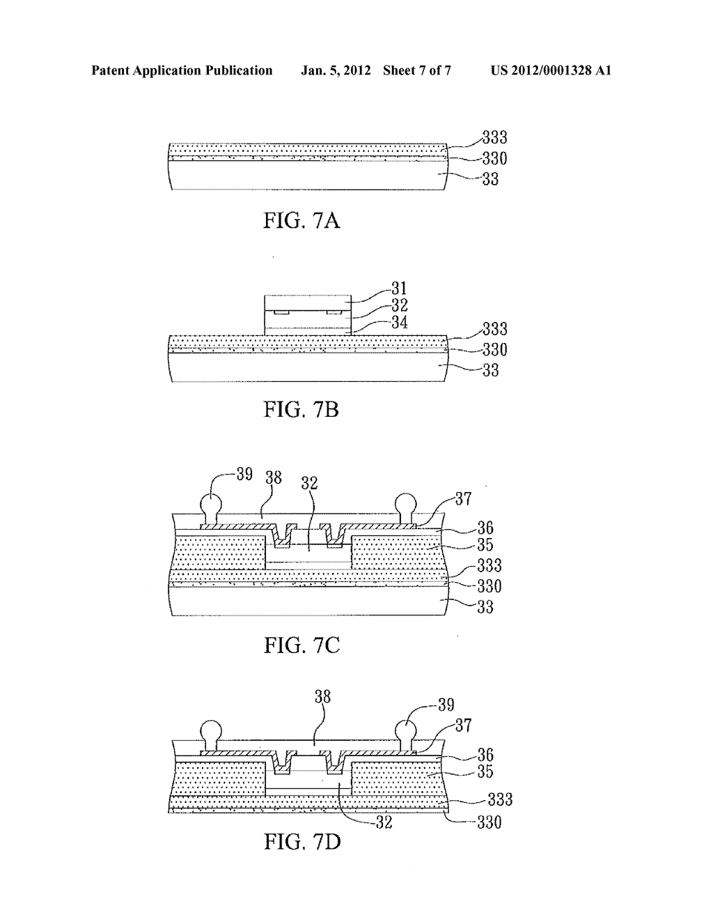 CHIP-SIZED PACKAGE AND FABRICATION METHOD THEREOF - diagram, schematic, and image 08