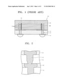 WAFER STACKED PACKAGE WAVING BERTICAL HEAT EMISSION PATH AND METHOD OF     FABRICATING THE SAME diagram and image