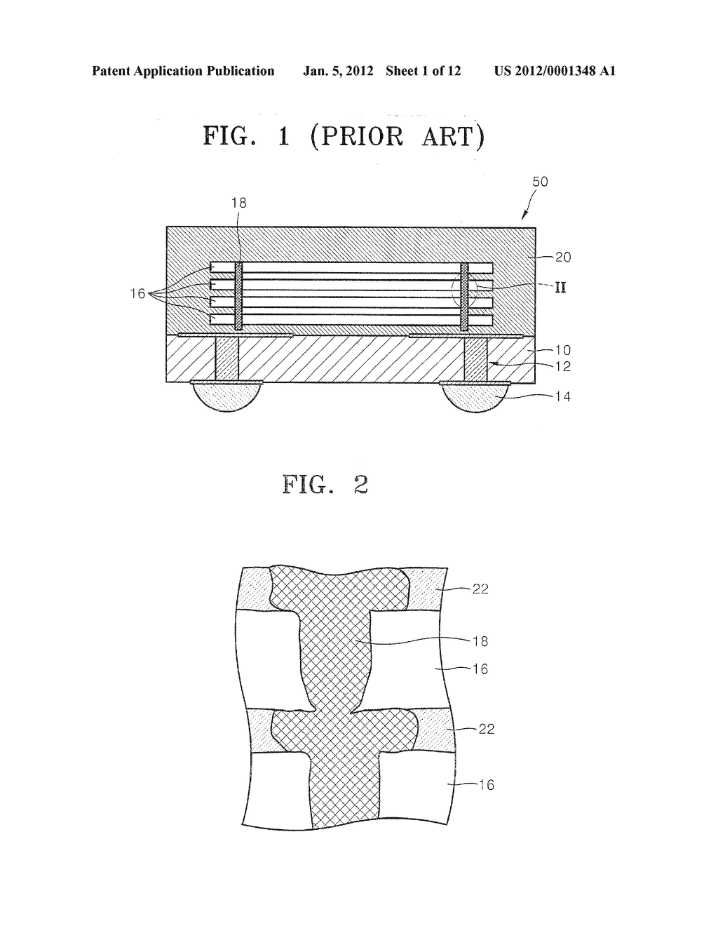 WAFER STACKED PACKAGE WAVING BERTICAL HEAT EMISSION PATH AND METHOD OF     FABRICATING THE SAME - diagram, schematic, and image 02