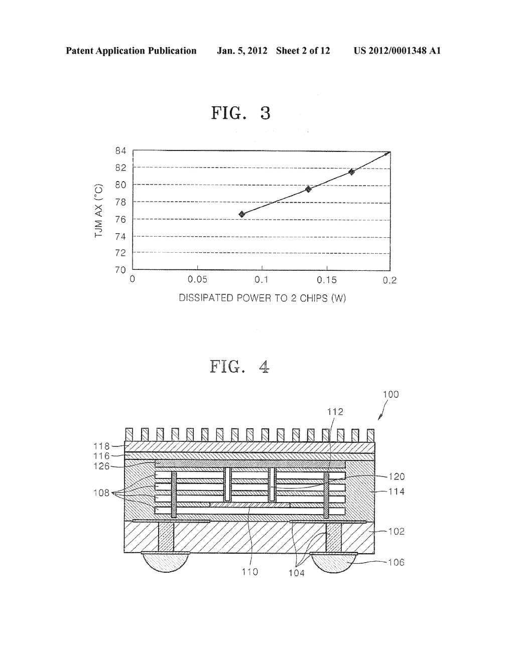 WAFER STACKED PACKAGE WAVING BERTICAL HEAT EMISSION PATH AND METHOD OF     FABRICATING THE SAME - diagram, schematic, and image 03