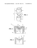 METHOD AND APPARATUS FOR THE DRY RELEASE OF A COMPLIANT OPHTHALMIC ARTICLE     FROM A MOLD SURFACE diagram and image