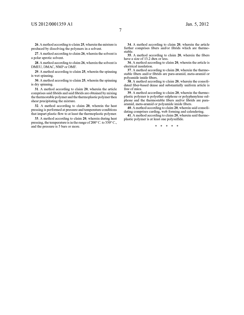 ARTICLES COMPRISING FIBRES AND/OR FIBRIDS, FIBRES AND FIBRIDS AND PROCESS     FOR OBTAINING THEM - diagram, schematic, and image 09