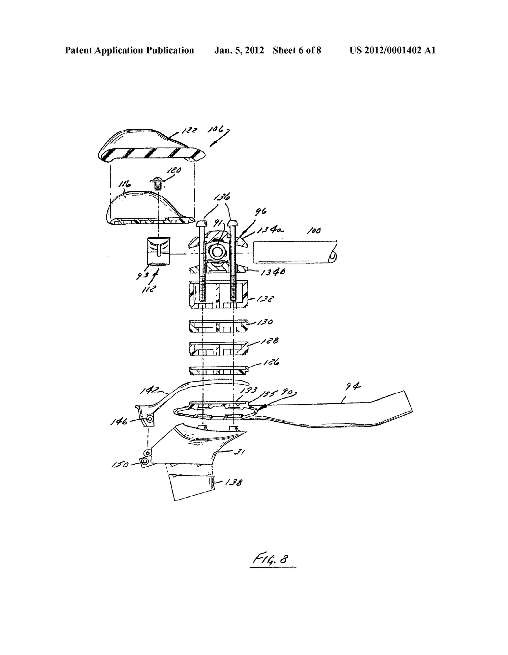 Bicycle Aero Handlebar Assembly - diagram, schematic, and image 07