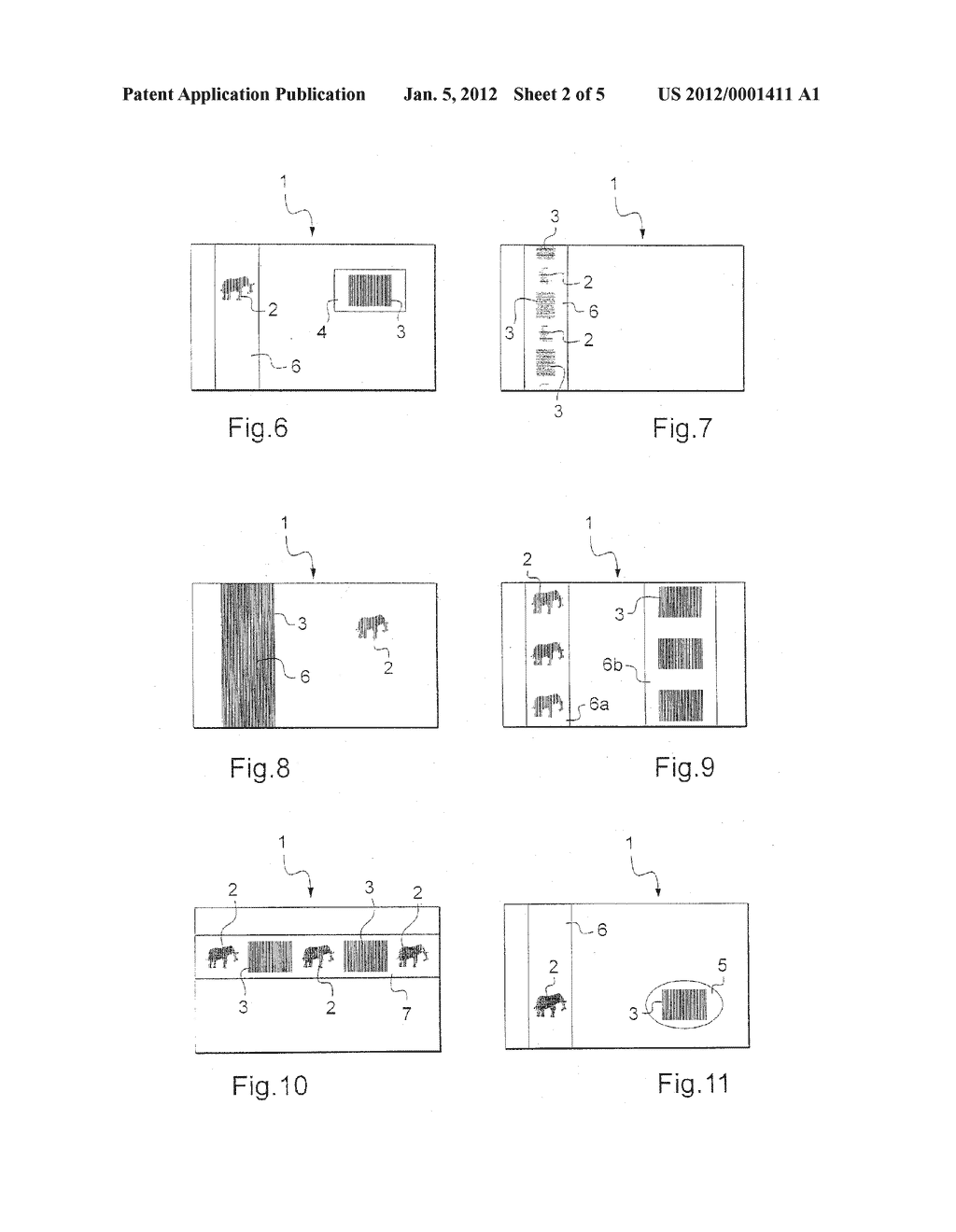 Security Document Comprising At Least One Combined Image and A Revelation     Means, and Associated Method - diagram, schematic, and image 03