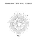 SYNCHRONOUS ROTATING ELECTRICAL MACHINE WITH PERMANENT MAGNETS AND FLUX     CONCENTRATION diagram and image