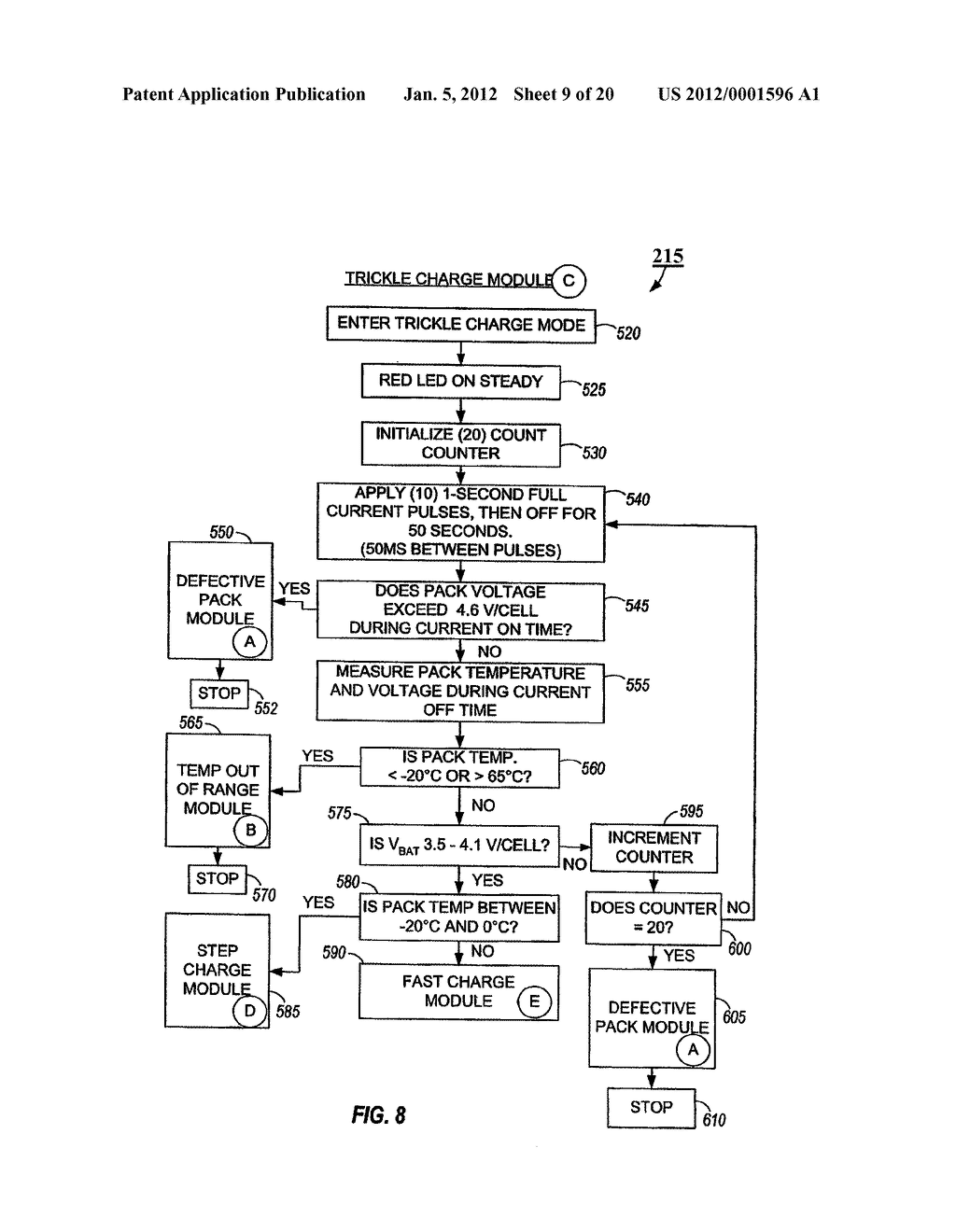 METHOD AND SYSTEM FOR CHARGING MULTI-CELL LITHIUM-BASED BATTERIES - diagram, schematic, and image 10