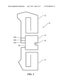 WIDE BANDWIDTH HYBRID ANTENNA FOR COMBINATION EAS AND RFID LABEL OR TAG diagram and image