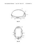 Multi-screen personal communication device diagram and image