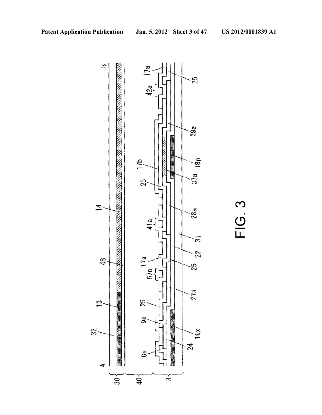 ACTIVE MATRIX SUBSTRATE, LIQUID CRYSTAL PANEL, LIQUID CRYSTAL DISPLAY     DEVICE, LIQUID CRYSTAL DISPLAY UNIT, AND TELEVISION RECEIVER - diagram, schematic, and image 04