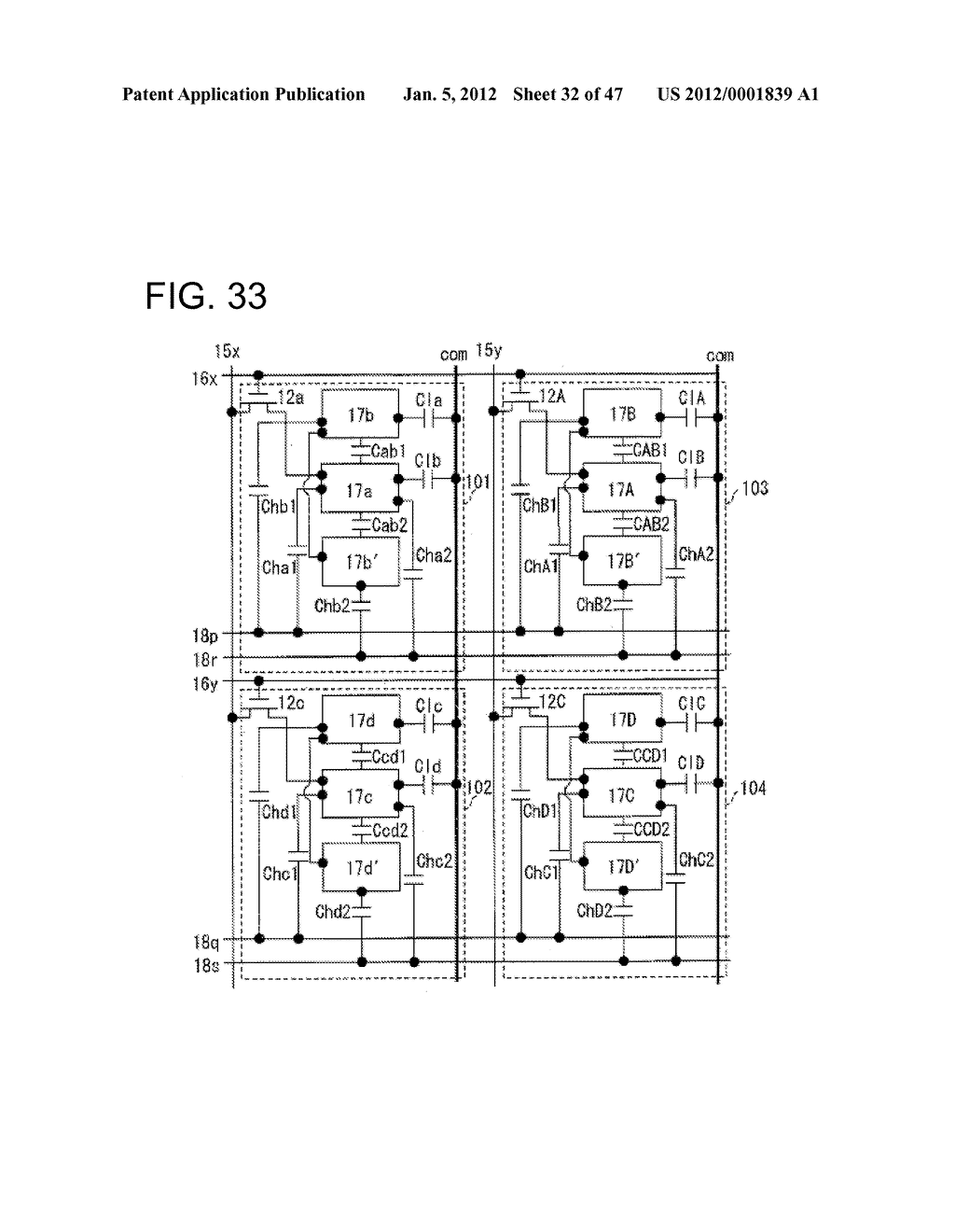 ACTIVE MATRIX SUBSTRATE, LIQUID CRYSTAL PANEL, LIQUID CRYSTAL DISPLAY     DEVICE, LIQUID CRYSTAL DISPLAY UNIT, AND TELEVISION RECEIVER - diagram, schematic, and image 33