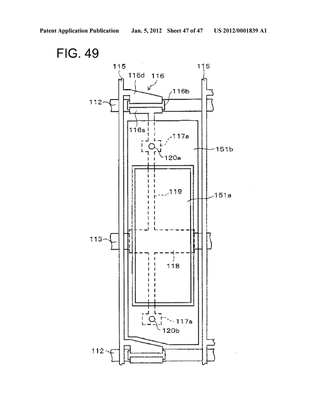 ACTIVE MATRIX SUBSTRATE, LIQUID CRYSTAL PANEL, LIQUID CRYSTAL DISPLAY     DEVICE, LIQUID CRYSTAL DISPLAY UNIT, AND TELEVISION RECEIVER - diagram, schematic, and image 48