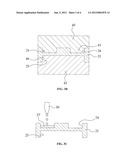 PIEZORESISTIVE DEVICE, METHOD OF MANUFACTURING THE SAME AND     PIEZORESISTIVE-TYPE TOUCH PANEL HAVING THE SAME diagram and image