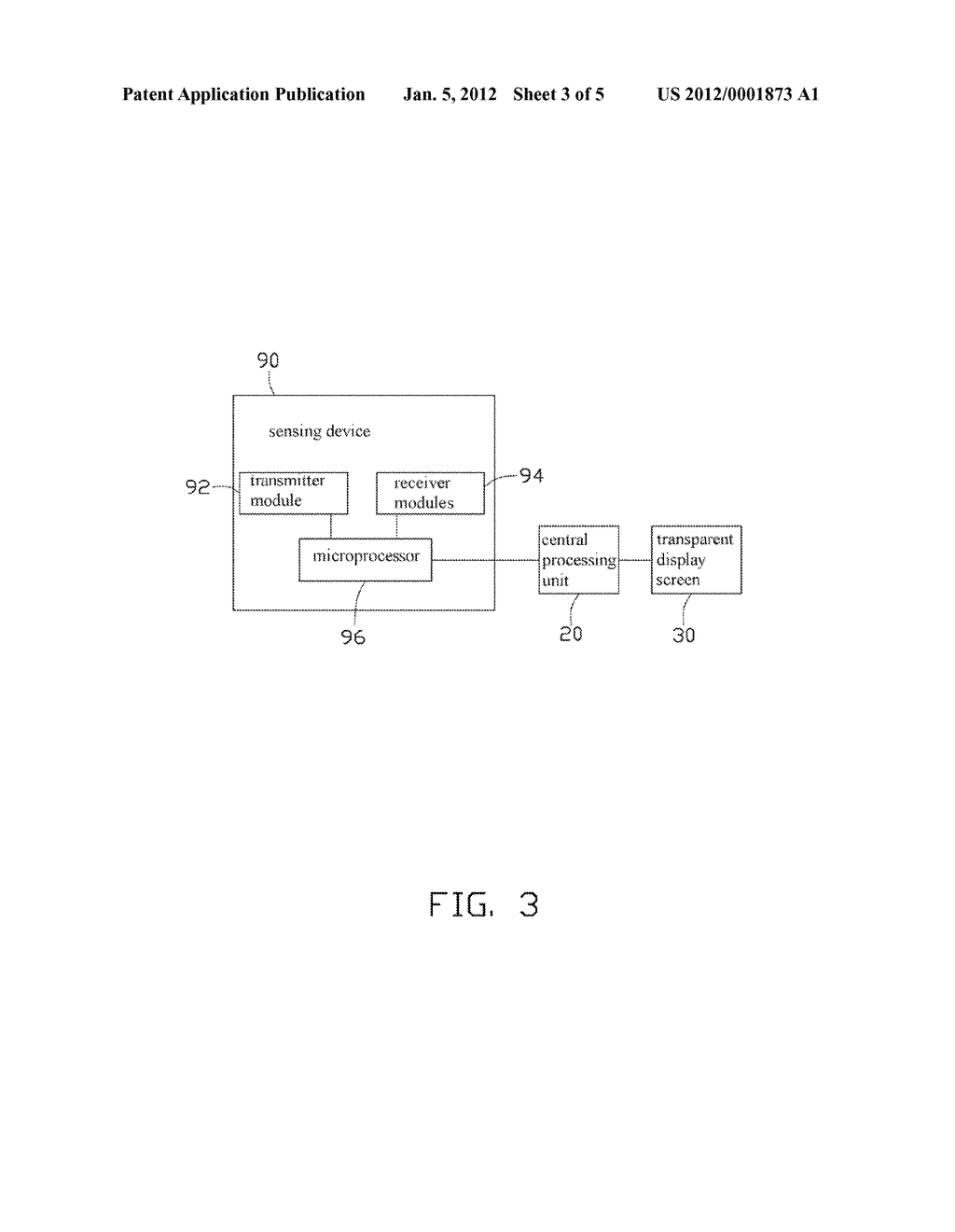 TRANSPARENT TOUCH SURFACE KEYBOARD - diagram, schematic, and image 04