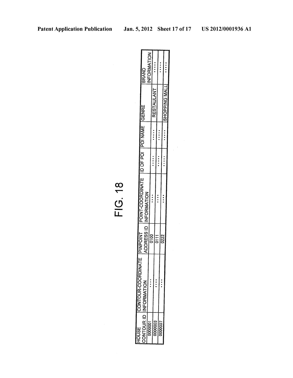 MAP INFORMATION PROCESSING APPARATUS, MAP INFORMATION PROCESSING METHOD,     MAP INFORMATION PROCESSING PROGRAM AND RECORDING MEDIUM - diagram, schematic, and image 18