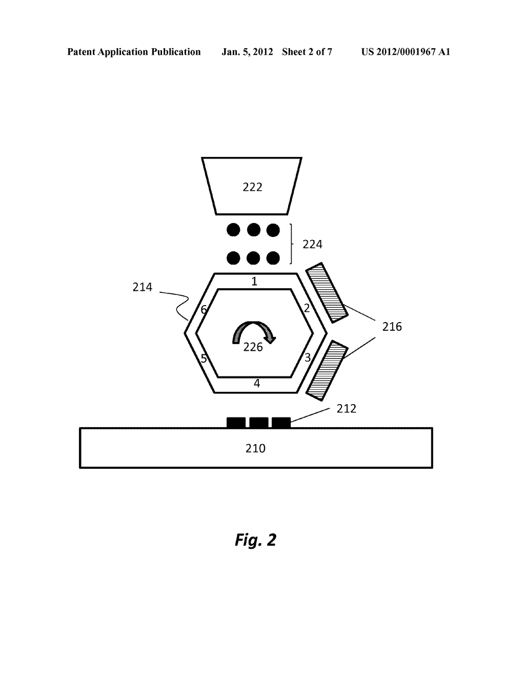 Method and Apparatus for Printing Using A Facetted Drum - diagram, schematic, and image 03