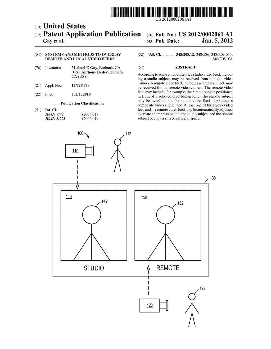 SYSTEMS AND METHODS TO OVERLAY REMOTE AND LOCAL VIDEO FEEDS - diagram, schematic, and image 01