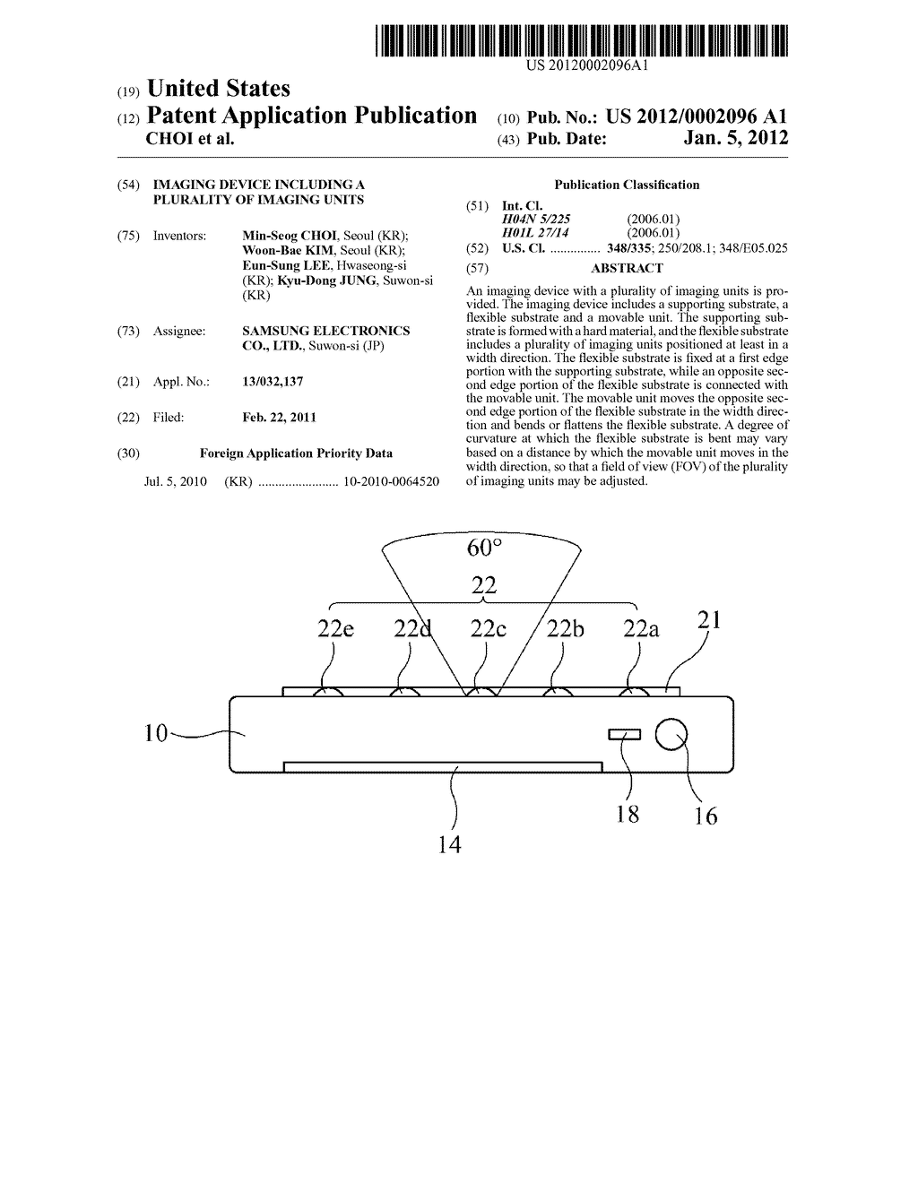 IMAGING DEVICE INCLUDING A PLURALITY OF IMAGING UNITS - diagram, schematic, and image 01