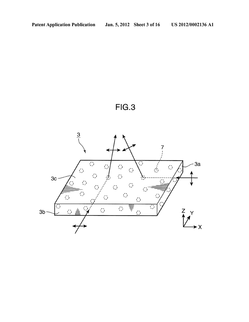 PLANAR ILLUMINATION DEVICE AND LIQUID CRYSTAL DISPLAY DEVICE USING THE     SAME - diagram, schematic, and image 04