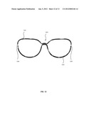 FRAME DESIGN FOR ELECTRONIC SPECTACLES diagram and image