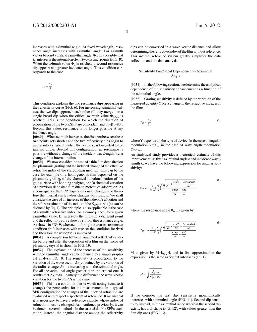 Sensitivity enhancement in grating coupled surface plasmon resonance by     azimuthal control - diagram, schematic, and image 16