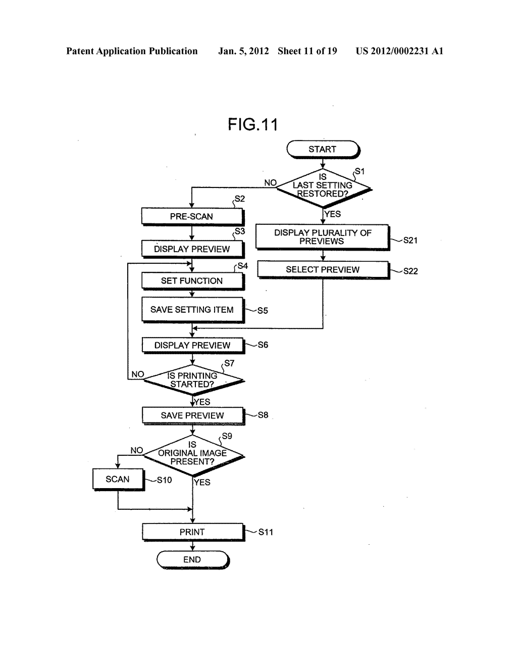 Image processing apparatus, computer program product, and preview image     displaying method - diagram, schematic, and image 12