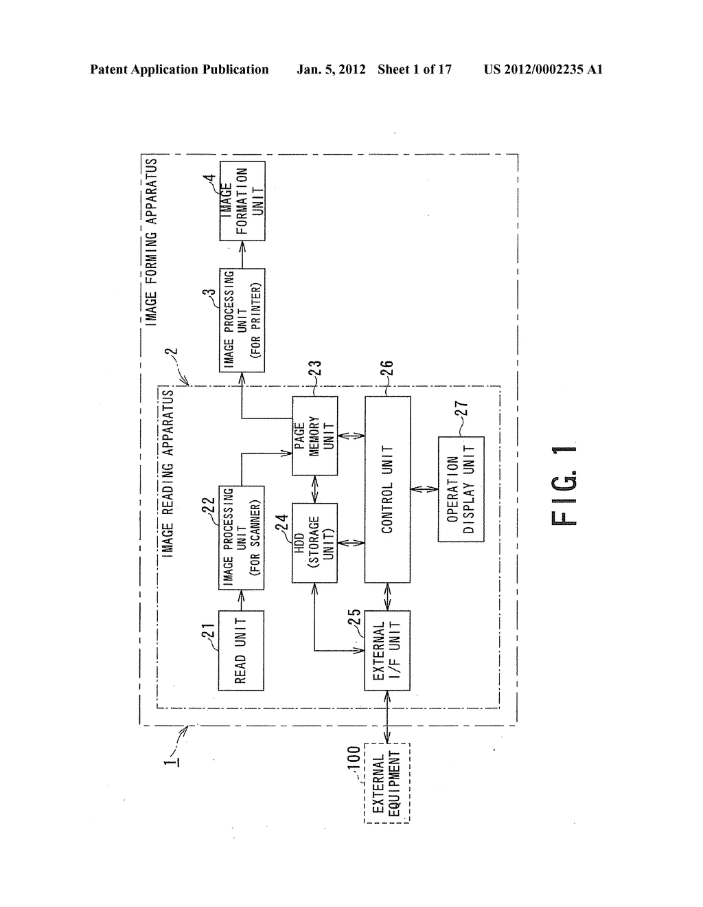 IMAGE FORMING APPARATUS, IMAGE READING APPARATUS, AND CONTROL METHOD     THEREOF - diagram, schematic, and image 02
