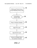 MULTI-LAYER PANEL AND METHOD OF MANUFACTURING SUCH A PANEL diagram and image