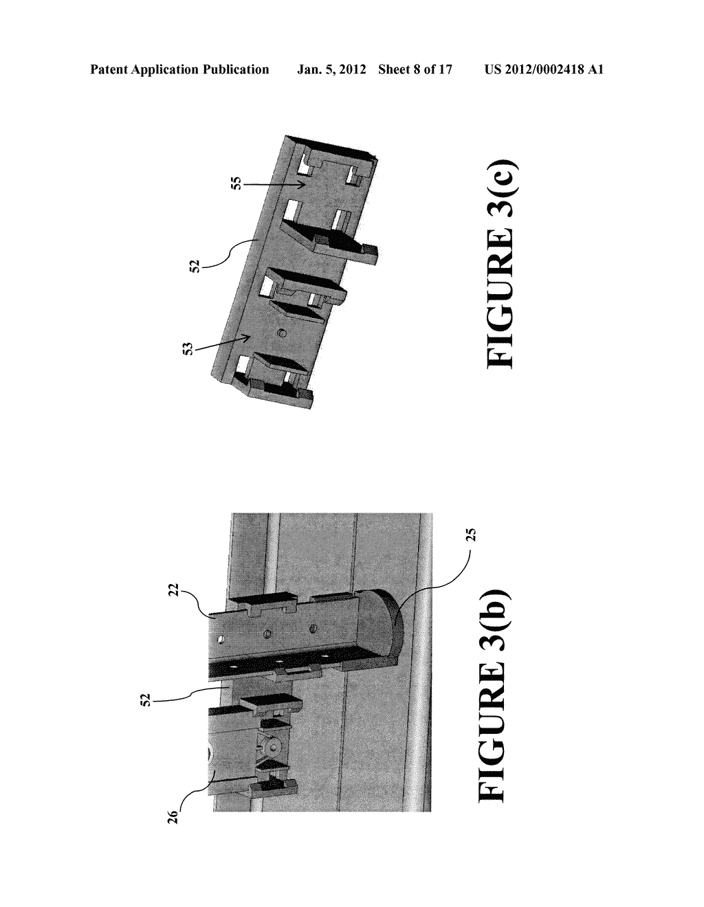 RAIL AND CLIP MOUNTING FOR LED MODULES FOR FLUORESCENT APPLICATION     REPLACEMENT - diagram, schematic, and image 09