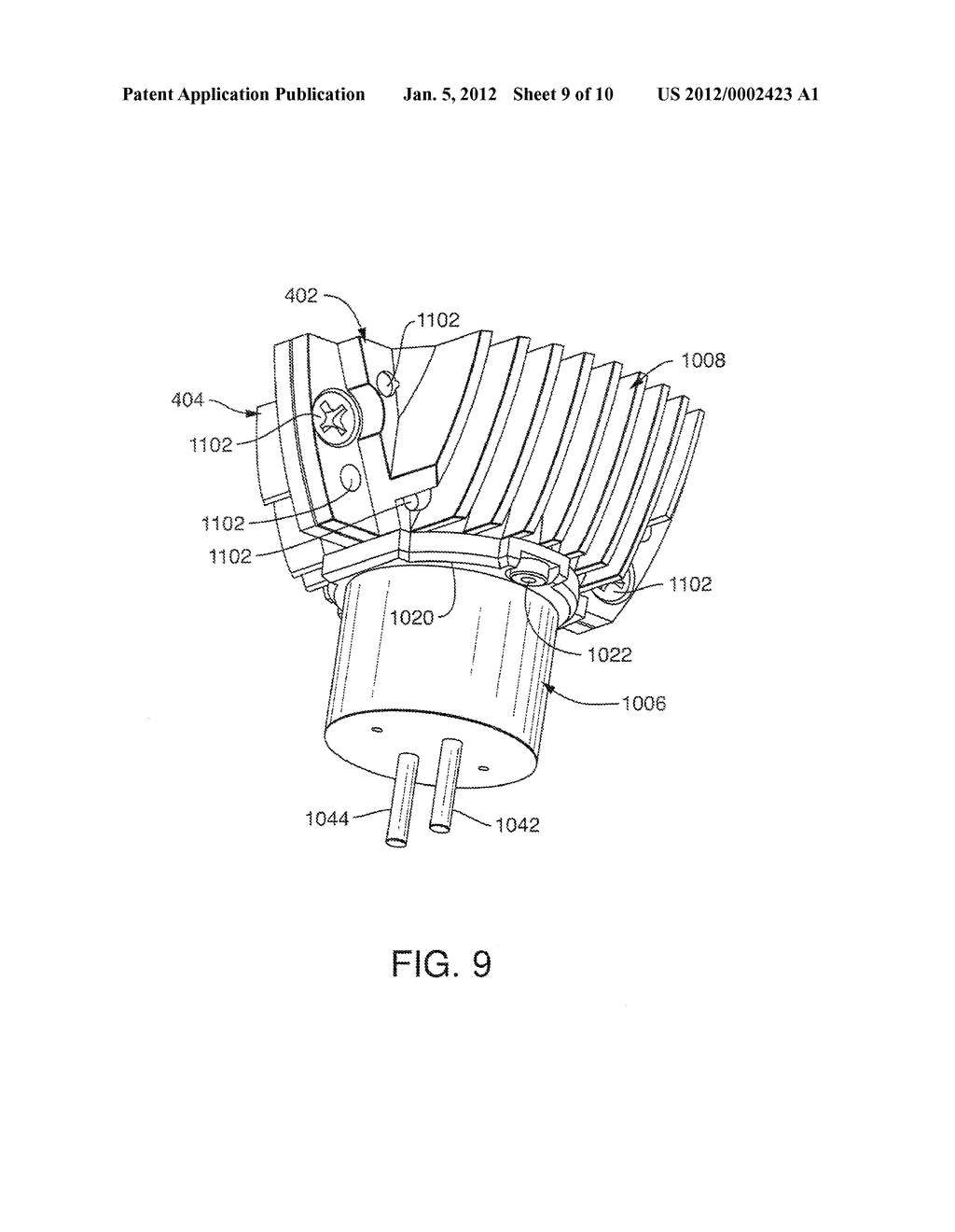 Lamp With A Truncated Reflector Cup - diagram, schematic, and image 10