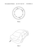 SIMULATED FLAMES FROM A VEHICULAR EXHAUST diagram and image