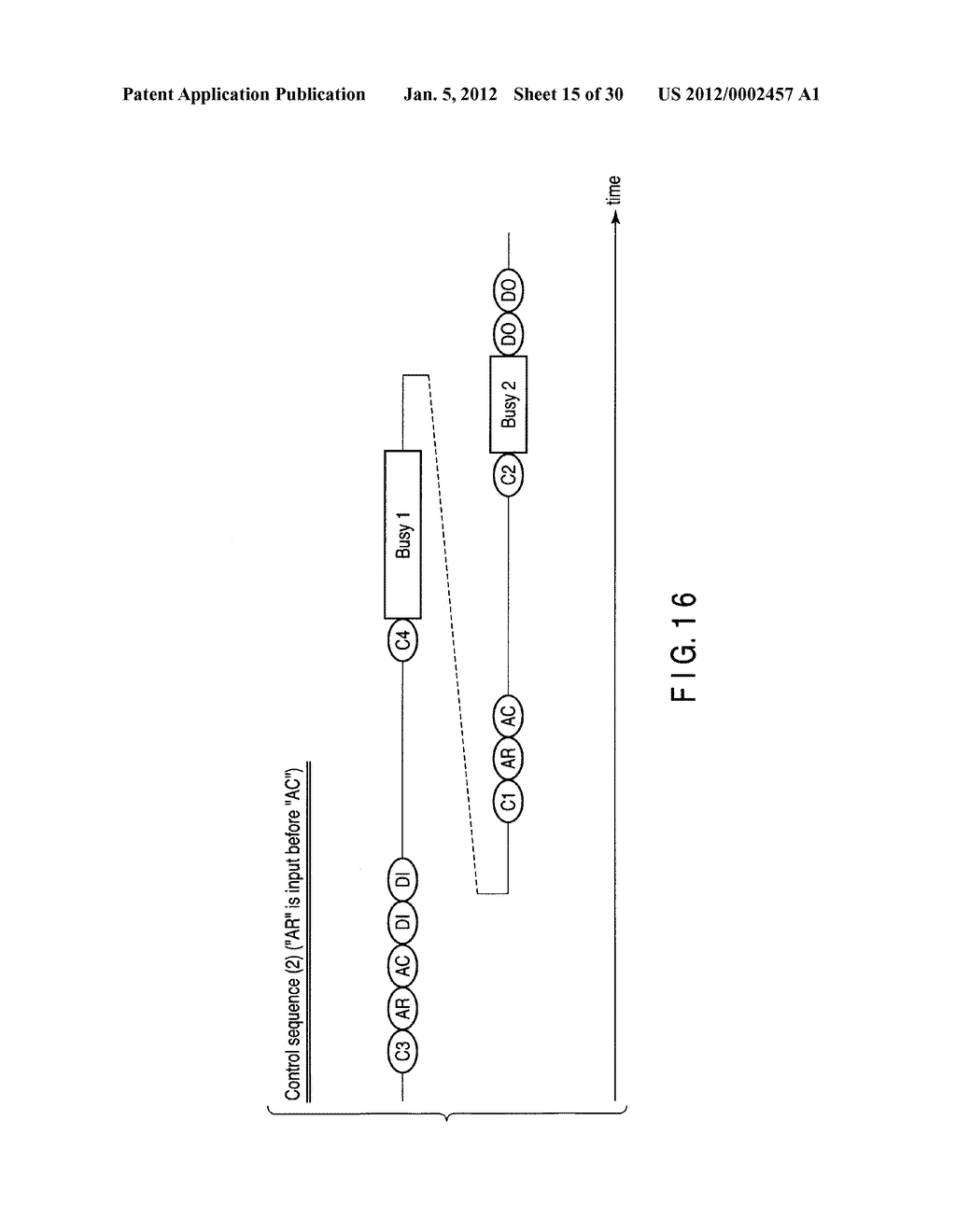 SEMICONDUCTOR MEMORY DEVICE AND CONTROL METHOD OF THE SAME - diagram, schematic, and image 16