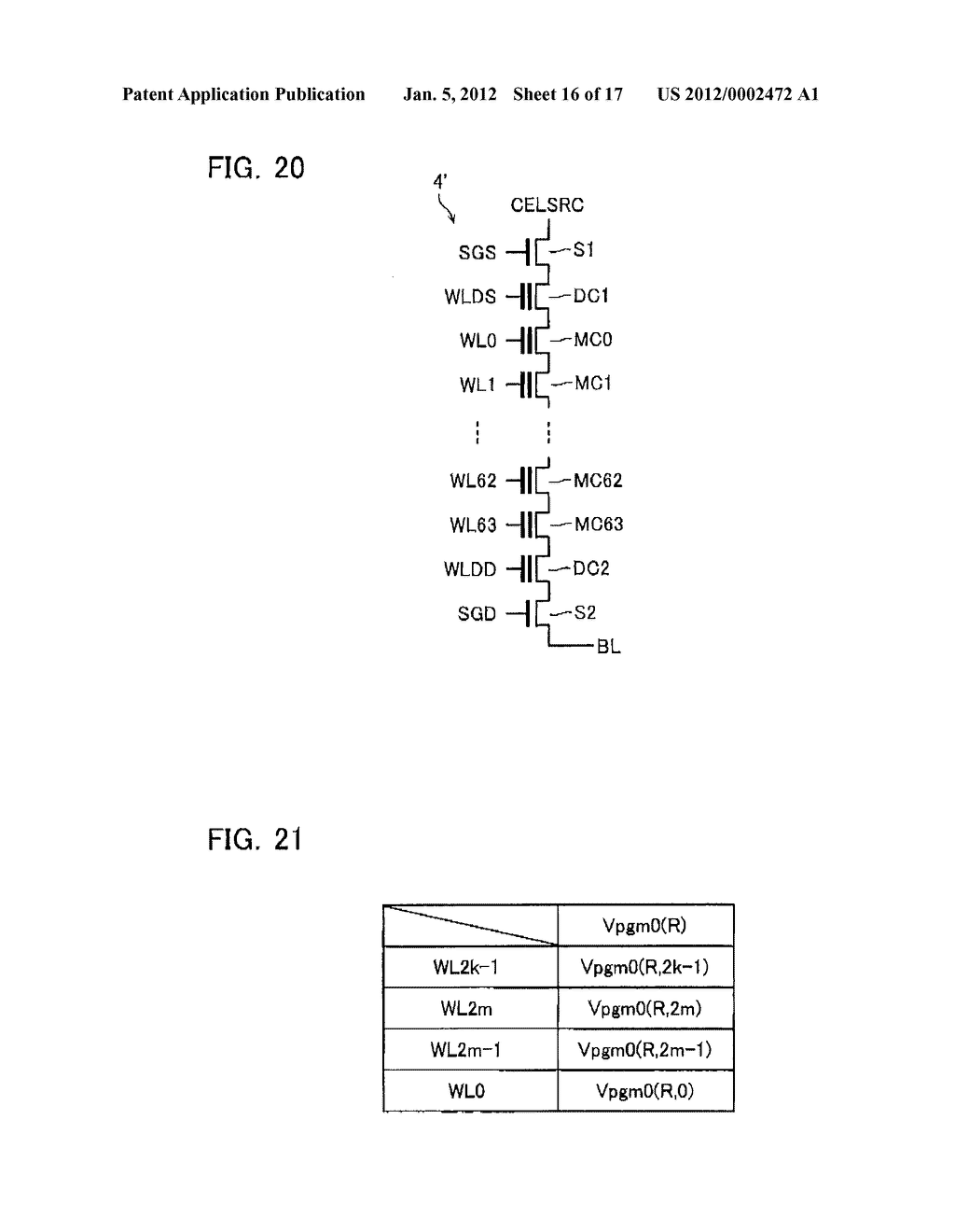 NON-VOLATILE SEMICONDUCTOR MEMORY DEVICE - diagram, schematic, and image 17