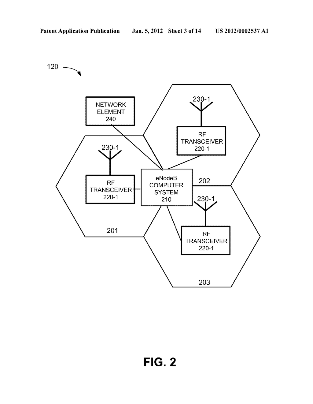 BASE STATION FAILOVER USING NEIGHBORING BASE STATIONS AS RELAYS - diagram, schematic, and image 04