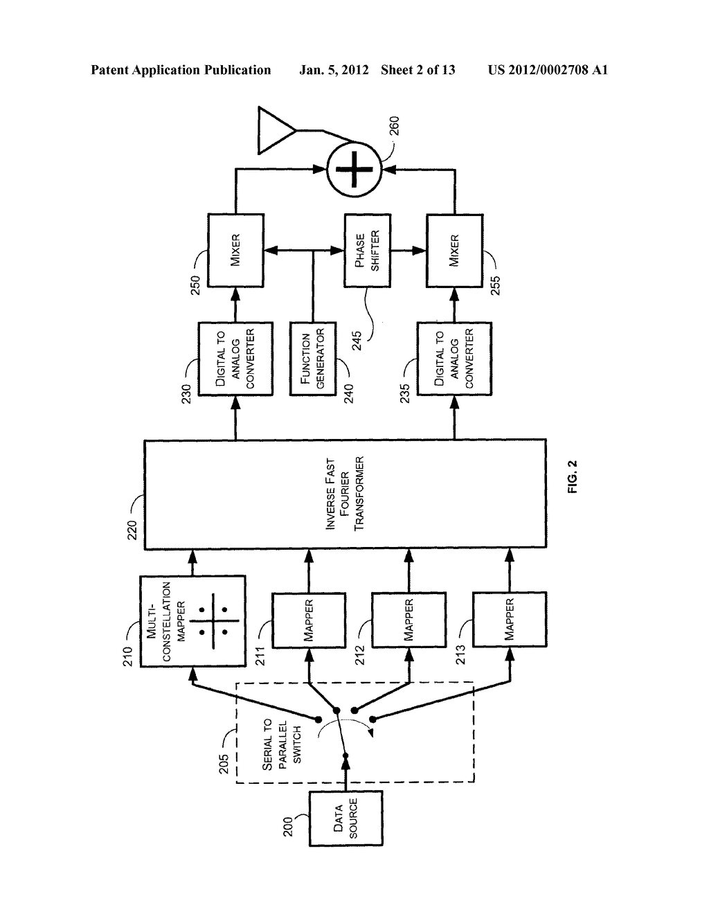 DEVICE METHOD AND SYSTEM FOR TRANSMISSION AND RECEPTION OF DATA - diagram, schematic, and image 03