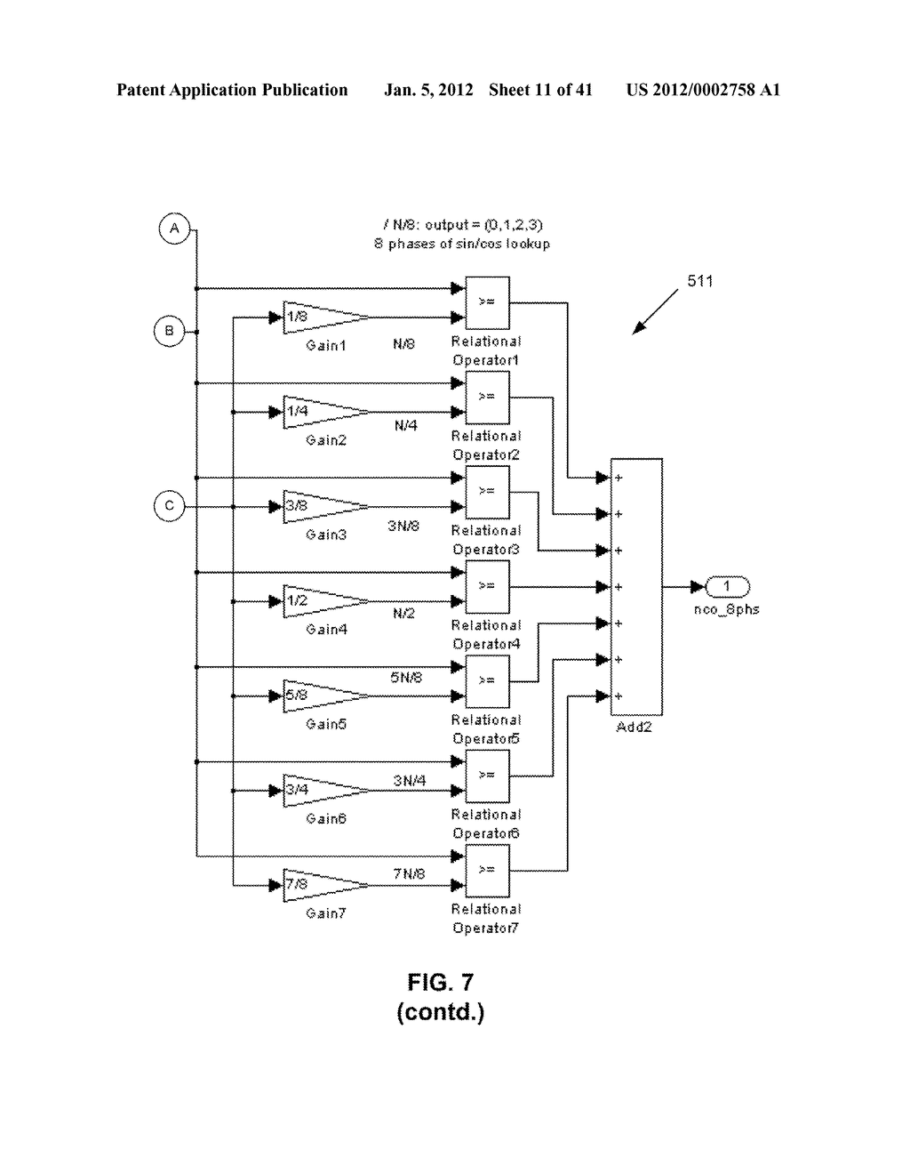 SUBCARRIER FREQUENCY ACQUISITION AND COMPLEX DEROTATION TO BASEBAND - diagram, schematic, and image 12