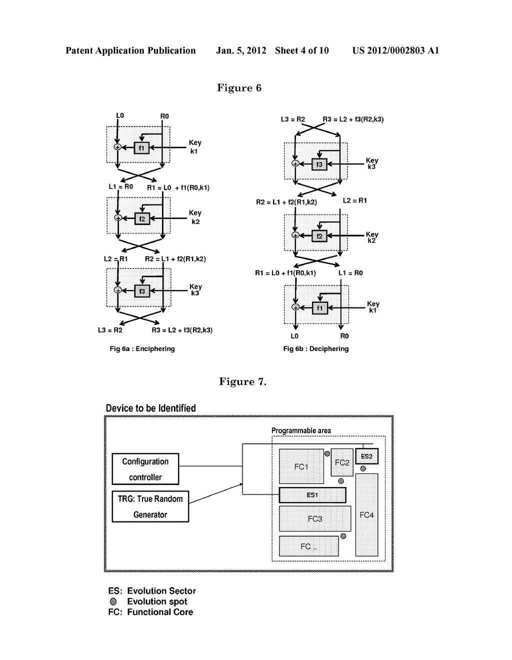 SELF RECONFIGURING VLSI ARCHITECTURES FOR UNKNOWN SECRET PHYSICAL     FUNCTIONS BASED CRYPTO SECURITY SYSTEMS - diagram, schematic, and image 05