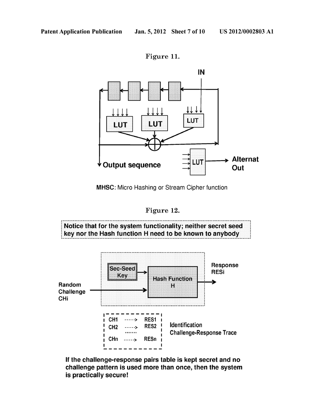 SELF RECONFIGURING VLSI ARCHITECTURES FOR UNKNOWN SECRET PHYSICAL     FUNCTIONS BASED CRYPTO SECURITY SYSTEMS - diagram, schematic, and image 08