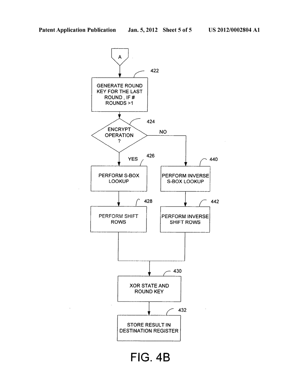 ARCHITECTURE AND INSTRUCTION SET FOR IMPLEMENTING ADVANCED ENCRYPTION     STANDARD (AES) - diagram, schematic, and image 06