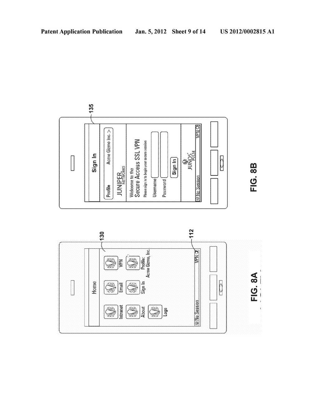 VPN NETWORK CLIENT FOR MOBILE DEVICE HAVING FAST RECONNECT - diagram, schematic, and image 10