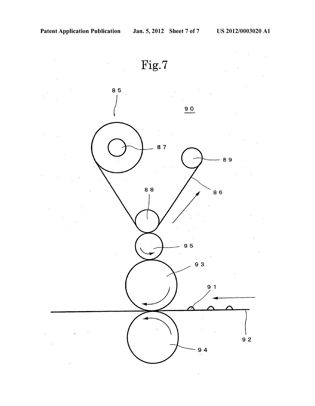 Method of producing cleaning web, image-forming device and fixing device - diagram, schematic, and image 08