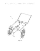 TIPPING AND BALANCING HAY BALE CART diagram and image