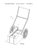 TIPPING AND BALANCING HAY BALE CART diagram and image