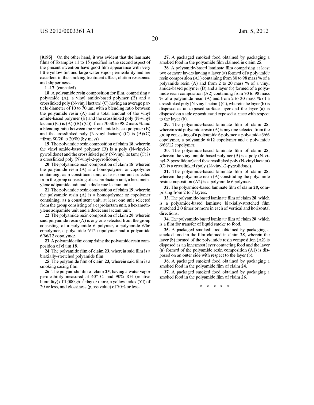 POLYAMIDE RESIN COMPOSITION, FILM COMPRISING THE SAME AND POLYAMIDE-BASED     LAMINATE FILM - diagram, schematic, and image 22