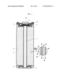 NON-AQUEOUS ELECTROLYTE BATTERY diagram and image