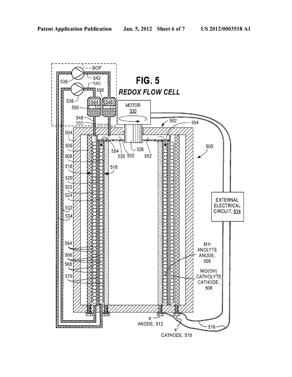 GALVANIC ELECTROCHEMICAL CELLS UTILIZING TAYLOR VORTEX FLOWS - diagram, schematic, and image 07