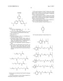 MATERIALS FOR LITHOGRAPHIC PLATES COATINGS, LITHOGRAPHIC PLATES AND     COATINGS CONTAINING SAME, METHODS OF PREPARATION AND USE diagram and image