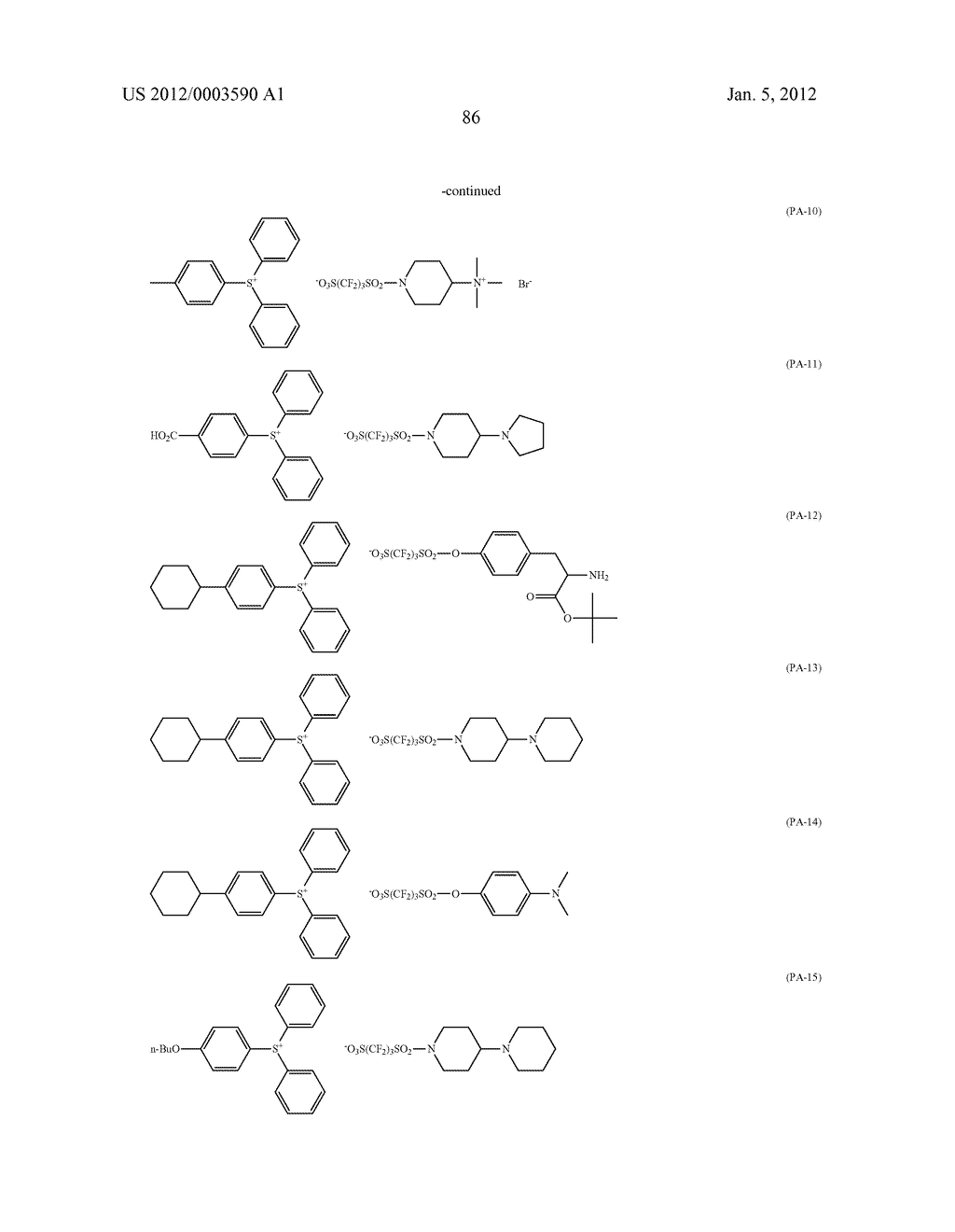 ACTINIC RAY-SENSITIVE OR RADIATION-SENSITIVE RESIN COMPOSITION, AND RESIST     FILM AND PATTERN FORMING METHOD USING THE SAME - diagram, schematic, and image 87