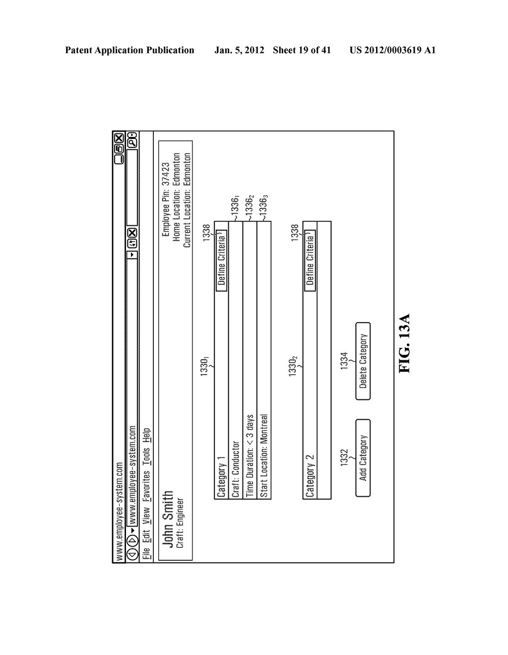 METHOD AND SYSTEM FOR ASSIGNING JOBS TO PREVENT EMPLOYEE QUALIFICATIONS     FROM LAPSING - diagram, schematic, and image 20